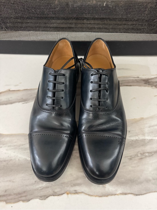 Salvatore Ferragamo Other - Salvatore Ferragamo Black Cap-Toe Derby Shoes